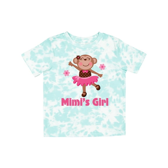 Inktastic Mimi's Girl Monkey Girls Toddler T-Shirt