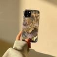 thumbnail image 2 of Laser Water Ripple Butterfly Phone Case Compatible with iPhone 14 Pro 2022 Aesthetic Bling Glitter Wave Stylish Design Slim Protective Girls Women Cover(iPhone 14pro 6.1",Black), 2 of 16