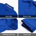 thumbnail image 5 of LittleSpring School Uniform Little Kids Pique Polo Shirts, Size 7-8 Boys, 5 of 6