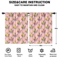 thumbnail image 2 of Blackout Kids Curtains,Pink Flower Fairy Pattern Childrens Insulated Curtains Set Of 2,Bedroom Essentials,Toddler Room Decor 42"x54", 2 of 5