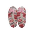thumbnail image 6 of 2 Pairs Women's Non Slip Grip Winter Fuzzy Slip On House Slippers Fleece Warm (Shape, L/XL), 6 of 8