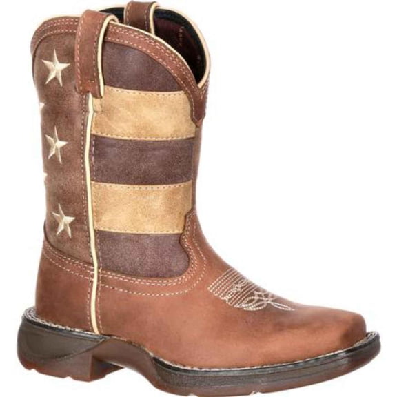 Durango Lil'Rebel Little Kids' Faded Glory Flag Western Boot DBT0157