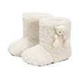 thumbnail image 2 of breaise Winter Snow Boots Kids Boys Girls Sherpa Fleece Lined Shoes Warm Fluffy Faux Fur Lining Bootie, 2 of 6