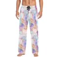 thumbnail image 7 of FORMRS Mens Pajama Pants with Pockets Soft Cotton Sleepwear Lounge Bottoms, Sizes S-2XL, Watercolor Marble Pattern, 7 of 7