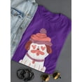 thumbnail image 3 of Lovely Pug T-Shirt Women -Smartprints Designs, Female Medium, 3 of 4