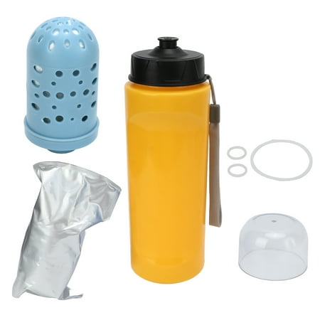 Filtered Water Bottle 750ml Drop Resistant Water Filtration Bottle For Backpacking For...