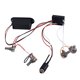 thumbnail image 2 of Wosthever 1 Juego de ecualizador de 2 bandas, circuito de preamplificador EQ, línea de amplificación portátil, cinco potenciómetros Accesorios para instrumentos musicales, 2 of 6