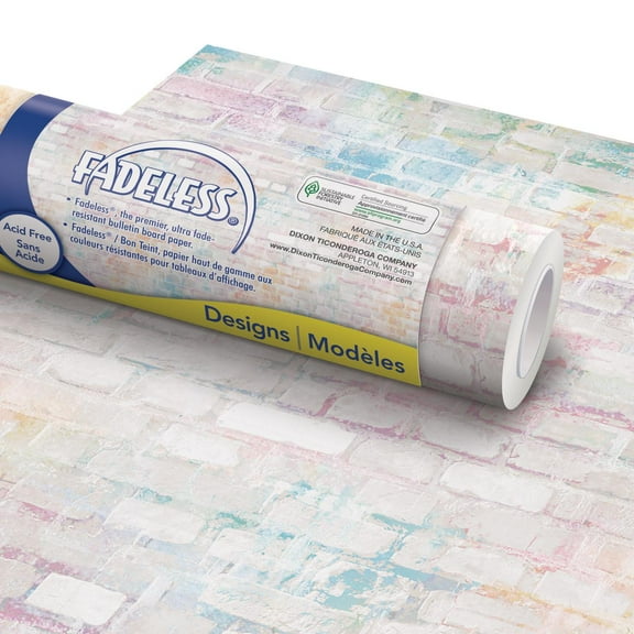 Fadeless Bulletin Board Paper - Graffiti Wall, 48" x 50'