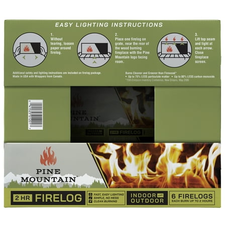 PINE MOUNTAIN Firelogs (6 Pack)
