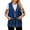 Blue, variant on TJAZFJPA Sweater Vest Dress Women Women's Oversized Denim Vest Mid Length Denim Vest Sleeveless Jacket Distressed Vest Cotton Puff Vest for Women with Hood Vests for Women 2024 Trendy Fall