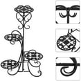 Metal Flower Display Stand 4 Tier Tall Plant Stand Flower Pot Shelf