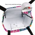 thumbnail image 6 of FORMRS Womens Canvas Tote Bag with Zipper Inner Pocket Shoulder Handbag, Art Map, 6 of 7