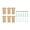 Gold, variant on Set Of 6 Convenient Wall Hooks Coat Hats Robes Hangers T Shape Wall Hooks with Strong Load Capacity for Functional Use