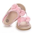 thumbnail image 5 of JSCDRPDWL Size 5 Toddler Girl Sandals Boys Wide Shoes Toddler Girls' Summer Outdoor First Walk Sandals with Flower Bowknot Kids Shoes Toddler Shoes Size 6, 5 of 6