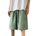 thumbnail image 1 of Cathalem Mens Workout Sweat Shorts Workout Athletic Sports Cross Training Shorts,Green L, 1 of 5