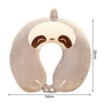 thumbnail image 5 of Ludlz Neck Pillow Adjustable Extra Soft Breathable Non-Fading Washable U-Shaped Cartoon Cute Airplane Travel Pillow, 5 of 7