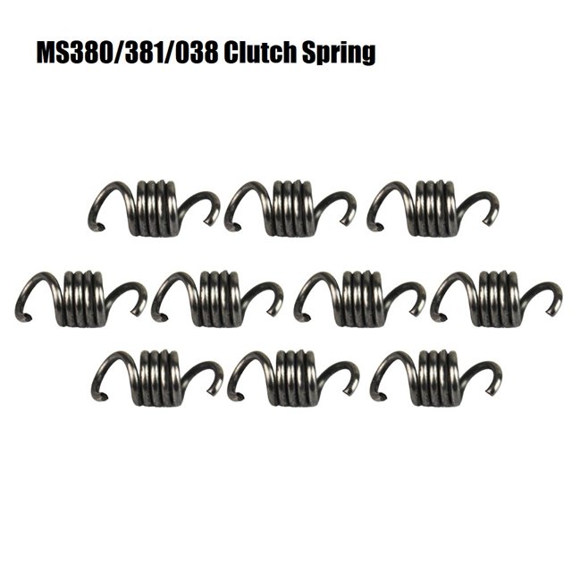 Chendee 10 Pcs Ressorts d'Embrayage en Métal pour Modèles de Scies à Chaîne Ms381 Ms380 038 Pcs Accessoires