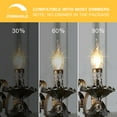 thumbnail image 6 of DAYBETTER Chandelier Light Bulbs, Candelabra Light Bulbs 60W Equivalent E12 LED Bulb Dimmable LED Light Bulbs 2700K Warm White 5.5W 600LM Flame Light Bulbs Tip Vintage CA11 Candle Light Bulbs, 5 Pack, 6 of 6