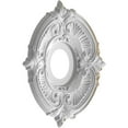 thumbnail image 4 of Ekena Millwork 13"OD x 3 1/2"ID x 3/4"P Attica Thermoformed PVC Ceiling Medallion (Fits Canopies up to 5"), Universal Metallic Champagne Mist, 4 of 5