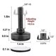 thumbnail image 3 of 4 Pack Furniture Adjustable Furniture Height Leveling Leg T-nut Kit, 3 of 5