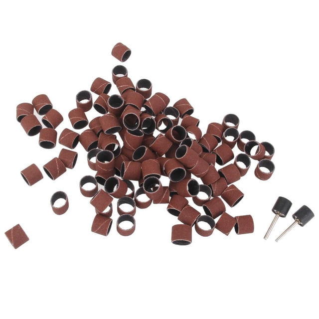 de de Tambor para Accesorios Rotatorios de Herramientas Rotativas de 100 Piezas 1/2 "para Joyero Fernando Bandas de lijado Kit