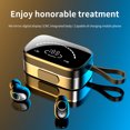 thumbnail image 3 of Matsuzay Auriculares intrauditivos compatibles con Bluetooth, auriculares ergonómicos con Control táctil y estuche de carga, accesorios para auriculares Cables de audio/vídeo Blanco, 3 of 8