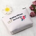 thumbnail image 5 of Wedding Officiant Survival Kit Wedding Officiant Proposal Cosmetics Makeup Bag Wedding Souvenir Officiant Thank You Gift Wedding Planner Gift, 5 of 7