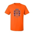 thumbnail image 2 of Wild Bobby, Dreamcatcher with Flowers, Pop Culture, Men Graphic Tees, Orange, X-Large, 2 of 3