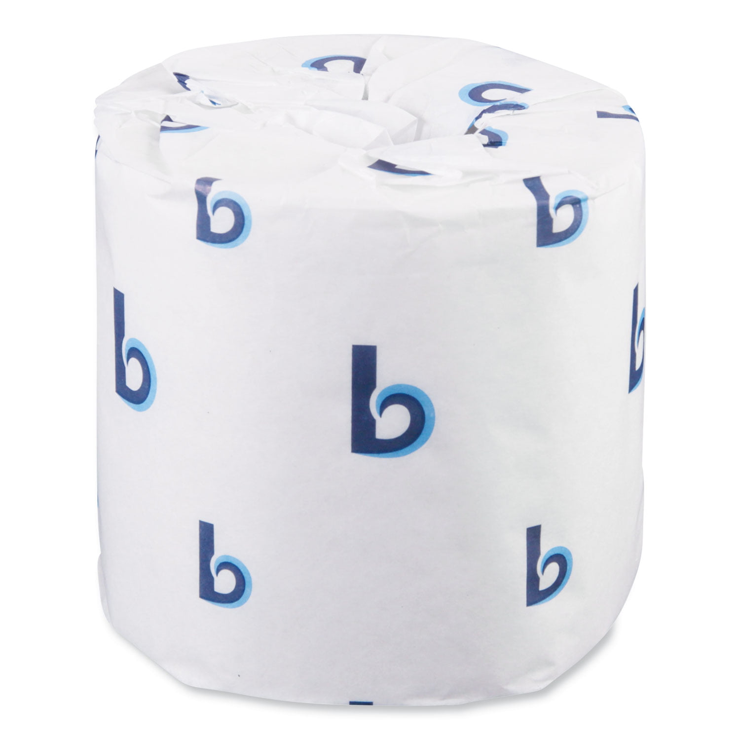 Pack of 96 400 Sheets/Roll Boardwalk BWK 6144 Two-Ply Toilet Tissue White 