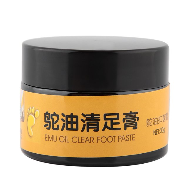 Crema de masaje para el cuidado de los pies con aceite de emú, antifúngico, elimina la piel muerta, alivia la picazón, tratamiento para los pies