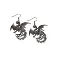 thumbnail image 1 of Steampunk Boucles d'Oreilles - Dragons, 1 of 1