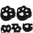 thumbnail image 4 of Minkissy 3Pcs Silicone Tennis Dampeners Black Small Size Shock Absorbers for Tennis Rackets, 4 of 8