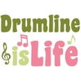 thumbnail image 2 of CafePress - Drumline Is Life -  Round Wood Ornament 4", 2 of 2