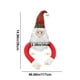 thumbnail image 3 of Colorido adorno para el árbol de Navidad con gorro de Papá Noel y diseño de elfos y muñeco de nieve | Adornos festivos para ventanas y árboles | Material de nailon y licra, 3 of 5
