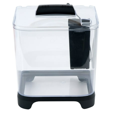 Penn-Plax NuWave Betta Fish Tank Kit – Black – Plastic – 1.5 Gallon