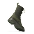 thumbnail image 2 of Dream Pairs Botines con suela de lengüeta a la moda para mujer Botas de combate a media pantorrilla con cordones SDMB2217W Dream Pairs SDMB2217W, 2 of 4