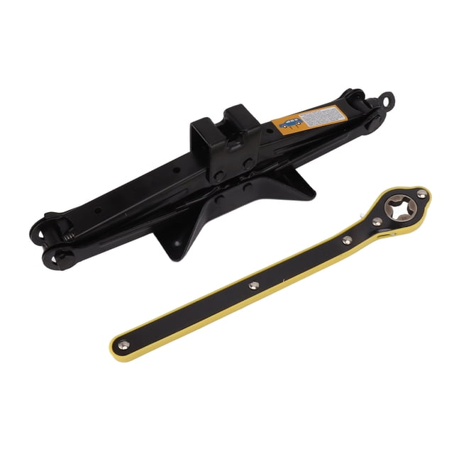 Hand Crank Car Jack, Scissor Jack Labor Saving Portable Fast Precise Control for Car for Tire Changing