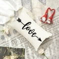 thumbnail image 5 of Valentine Pillow Covers 12X20 Love Decorative Throw Pillows Decoration Holiday Party Black Cushion Case for Home Couch Sofa A091-12, 5 of 6