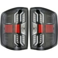 thumbnail image 5 of For 2014-2016 Silverado 1500 Tail Light Clear Lens; Black Interior Performance, 5 of 5