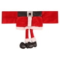 thumbnail image 2 of Vikakiooze 2023 Christmas Chair Cover New Santa Belt Chair Cover Skirt Chair Cover, 2 of 5