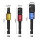 thumbnail image 5 of Juego de extensión de adaptador de enchufe de 3 piezas 1/4 pulgada 3/8 pulgada yeacher Adaptador de enchufe, 5 of 8
