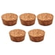 thumbnail image 1 of melotizhi 5Pcs Cork Plugs Bottle Replacement Cork Craft Jar Cork Top Lid Glass Beer Bottle Cork Stopper DIY Project Corks, Brown, 1 of 8