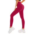 thumbnail image 3 of REALiKUN Women's High Waist Fleece Lined Ankle Length Leggings Workout Yoga Pants, 3 of 5