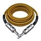 thumbnail image 1 of Cable de Audio para Instrumento GEARit Café Amarillo 15 Pies 1/4 Pulgadas Macho a Macho para Guitarr, 1 of 6
