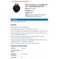 thumbnail image 2 of Rear A/C Compressor - Compatible with 2007 - 2009 Dodge Sprinter 2500 2008, 2 of 2