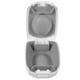thumbnail image 3 of Estuche universal para audífonos pequeños, impermeable, protector de almacenamiento (blanco), 3 of 7
