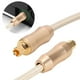thumbnail image 1 of Cable De Fibra De Carcasa De aleación De Aluminio Suave Trenzado De Fibra Duradera, Cable óptico Digital De Rendimiento Estable, Para Amplificador De Potencia Para Amplificador, 1 of 8