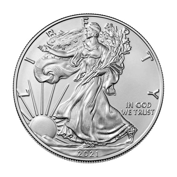2021 $1 Type 1 American Silver Eagle 1 oz Brilliant Uncirculated