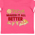 thumbnail image 4 of Inktastic Pizza Makes It All Better Boys or Girls Toddler T-Shirt, 4 of 5