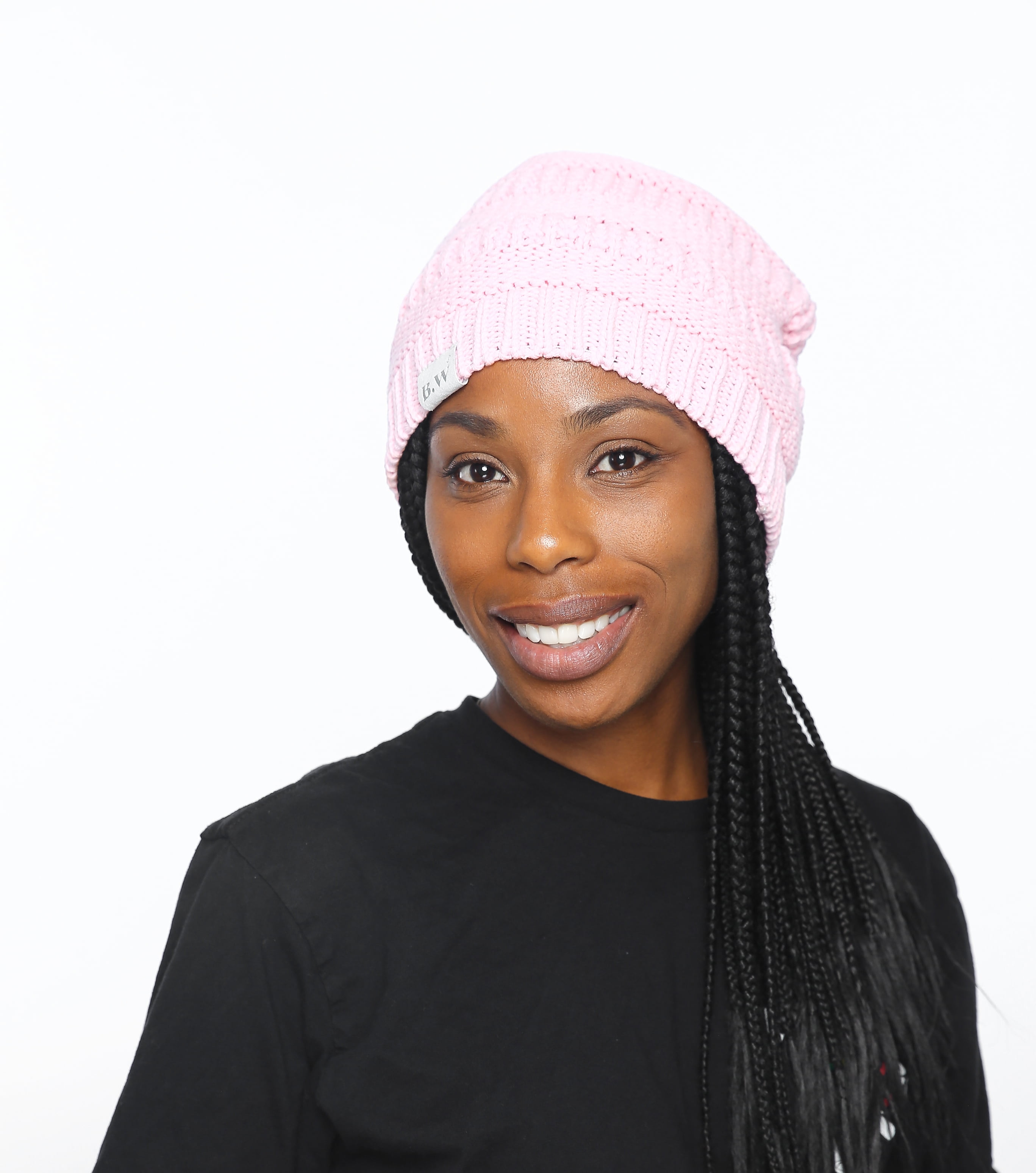 Beautifully Warm Women's Winter Hat Slouchy Beanie Satin Lined Hat for Women (Pink ) - Walmart.com